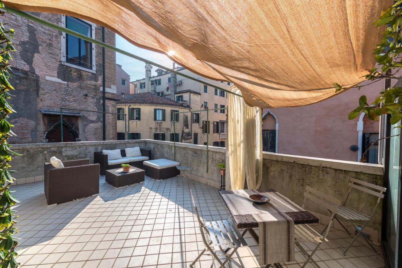 Tre Sestieri Terrace Canal View Venedig Exterior foto