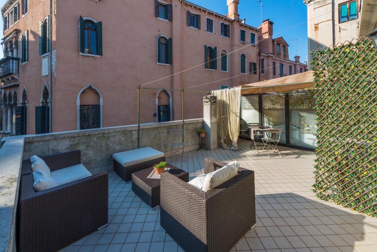 Tre Sestieri Terrace Canal View Venedig Exterior foto