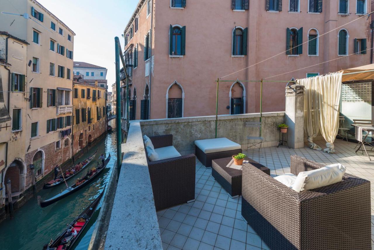 Tre Sestieri Terrace Canal View Venedig Exterior foto