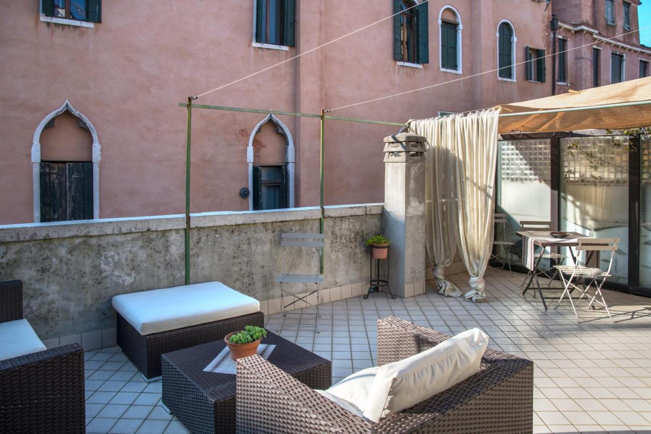 Tre Sestieri Terrace Canal View Venedig Exterior foto