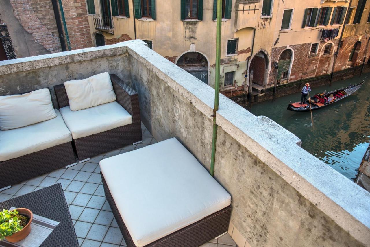 Tre Sestieri Terrace Canal View Venedig Exterior foto